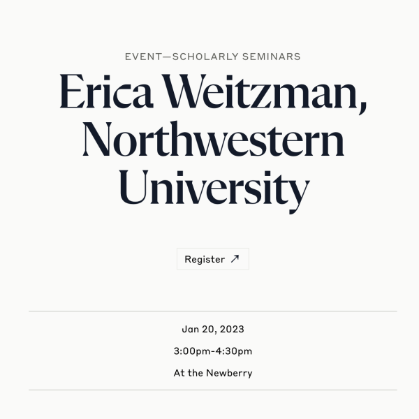 Eric Weitzman, Northwestern University