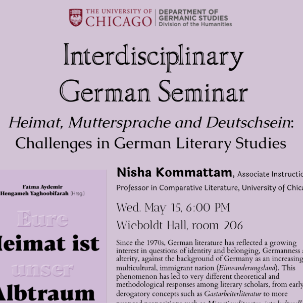 Interdisciplinary German Seminar